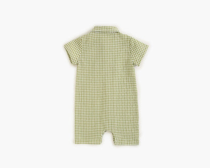 Korean Style Baby Clothing Short Sleeve Shirt Romper New Born