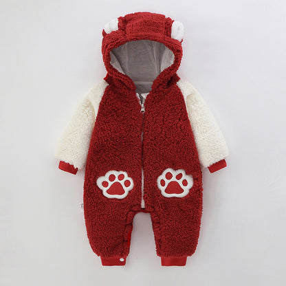 New Hot Sell Baby Jumpsuit Cashmere Romper