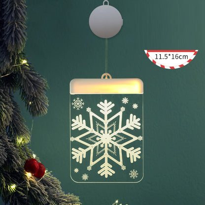 Christmas Bells And Snowflakes Hanging Keli Curtain Lights