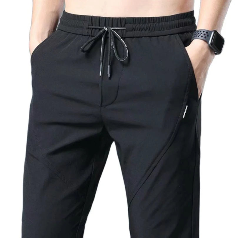 Spring Summer Thin Harajuku Pant Men Tracksuit Elastic Waist Sport Jogging Streetwear Trousers Business Sportswear Clothing 2023