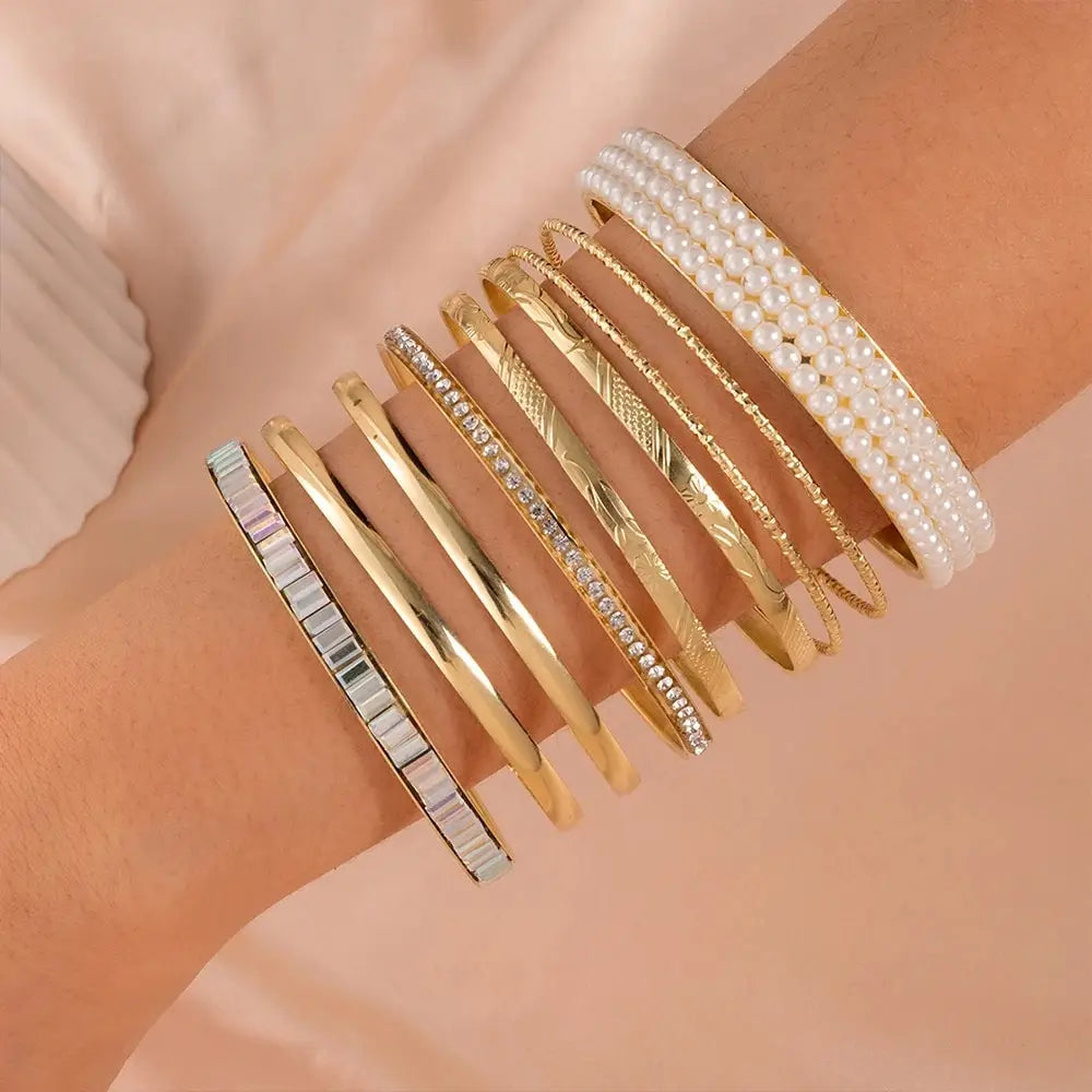 9 Fashionable And Trendy Bracelet Niche Designs For Girls Light Luxury New Hand Jewelry Gifts