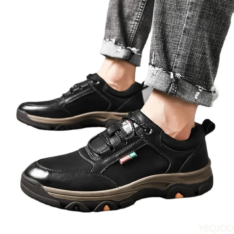 2023 fashion autumn and winter new hiking shoes men's casual business shoes men's outdoor sports new men's shoes