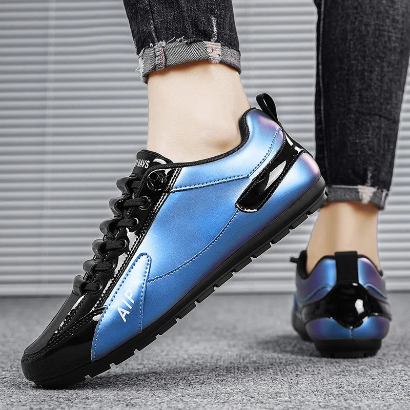 Fashion Trend Running Sneakers for Men Comfort Hard-wearing Athletic Shoes Outdoor Lace-up Tenis Masculino Summer Breathable