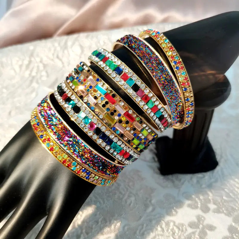 Exotic Indian Dance Bracelet Sexy Belly Dance Bracelet Retro Palace Style Exaggerate Luxury Exquisite Fashion Bracelet