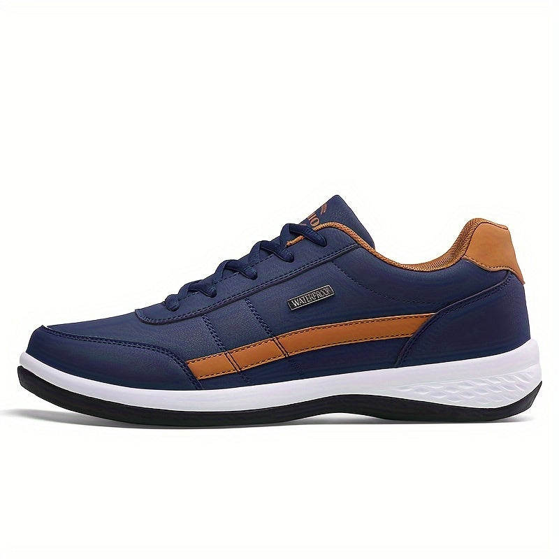 Men's Casual Walking Shoes - Ergonomic, Breathable & Comfortable with Non-Slip Sole for Outdoor Activities