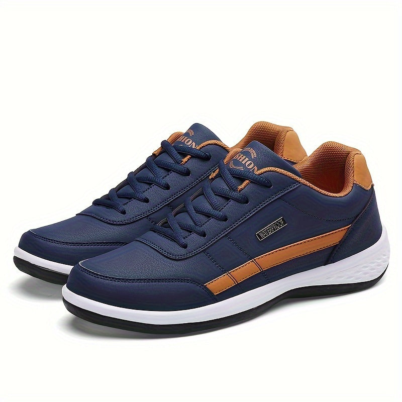 Men's Casual Walking Shoes - Ergonomic, Breathable & Comfortable with Non-Slip Sole for Outdoor Activities