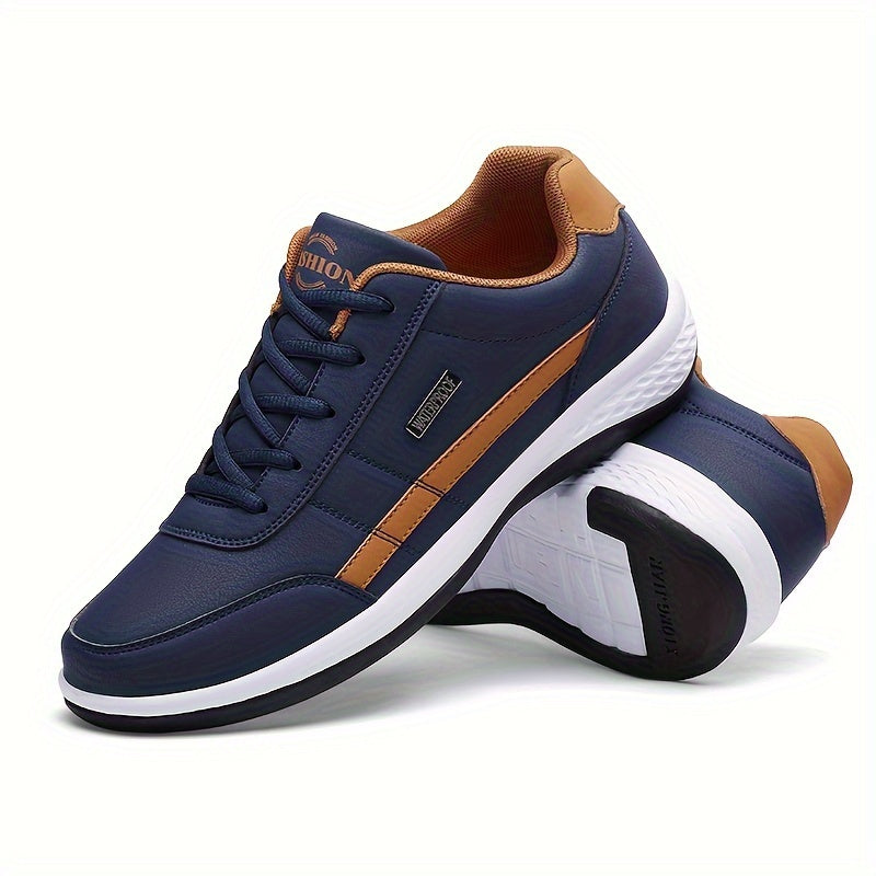 Men's Casual Walking Shoes - Ergonomic, Breathable & Comfortable with Non-Slip Sole for Outdoor Activities